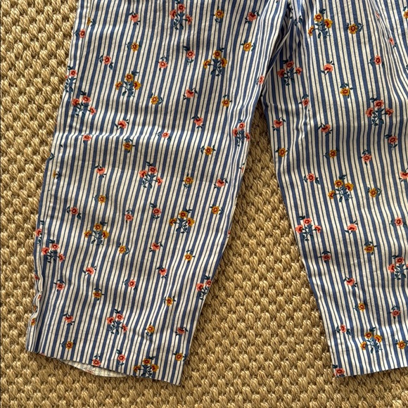 Zara Girls Blue and White Flower Matching Set 4-5 years - Picture 9 of 10